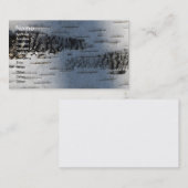 Birchschors 1291 visitekaartje (Voorkant / Achterkant)
