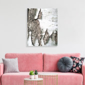 Birchschors Canvas Afdruk (Insitu (Woonkamer))