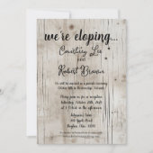 Birchwood Elopement Aankondiging (Voorkant)