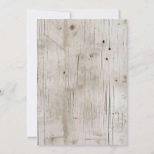 Birchwood Elopement Aankondiging (Achterkant)