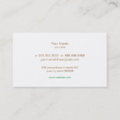 bird 名刺 visitekaartje (Achterkant)