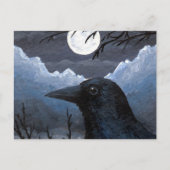 Bird 58 Crow Raven Briefkaart (Voorkant)