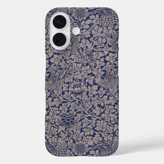 Bird and Anemone door William Morris  Pattern Case-Mate iPhone Case (Achterkant)
