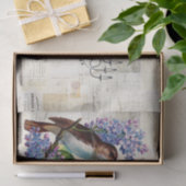 Bird and Chandelier  French Tissue Paper Tissuepapier (Geschenk)