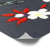 Bird and Cherry Blossom Bakufu Ohno 1949 Poster (Hoek)