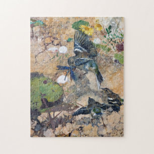 Bird and Dragonfly, Bruno Liljefors Legpuzzel