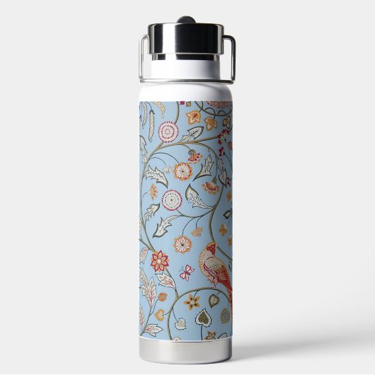 Bird and Floral Pattern, William Morris Waterfles (Achterkant)