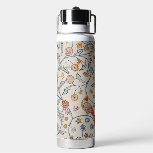 Bird and Floral Pattern, William Morris Waterfles (Achterkant)