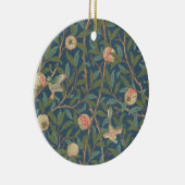 Bird and Pomegranate Wallpaper Design, bedrukt met Keramisch Ornament (Rechts)