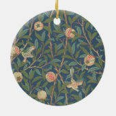 Bird and Pomegranate Wallpaper Design, bedrukt met Keramisch Ornament (Achterkant)