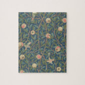 Bird and Pomegranate Wallpaper Design, bedrukt met Legpuzzel (Verticaal)