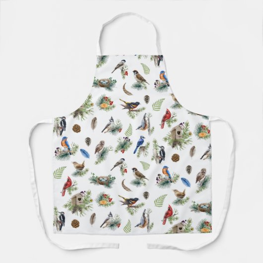 Bird Apron Schort (Voorkant)