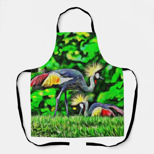 Bird Apron Schort (Voorkant)