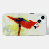 Bird Art Colorful Macaw Parrot Case-Mate iPhone Case (Achterkant (horizontaal))