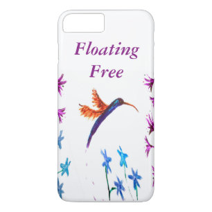 Bird Art Floral Hummingbird Case-Mate iPhone Case
