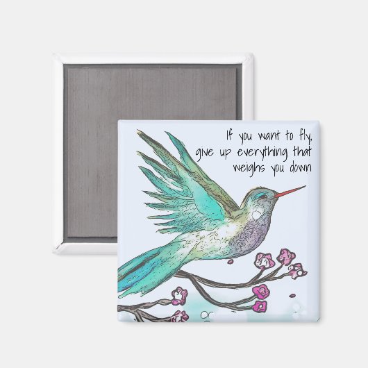 Bird Art Magnet (Voorkant / Achterkant)