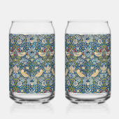Bird Art Nouveau Design Blikvorm Glas (Rechts)