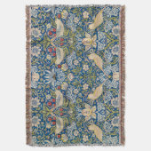 Bird Art Nouveau Design Deken (Voorkant Verticaal)