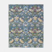 Bird Art Nouveau Design Fleece Deken (Voorkant)