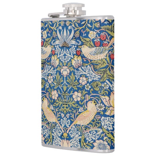 Bird Art Nouveau Design Heupfles (Links)