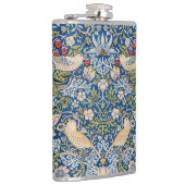 Bird Art Nouveau Design Heupfles (Rechts)