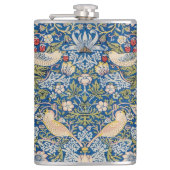 Bird Art Nouveau Design Heupfles (Voorkant)