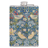 Bird Art Nouveau Design Heupfles (Achterkant)