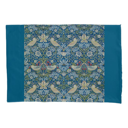 Bird Art Nouveau Design Kussensloop (Voorkant)