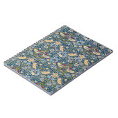 Bird Art Nouveau Design Notitieboek (Linkerzijde)