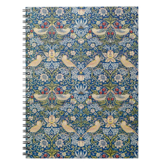 Bird Art Nouveau Design Notitieboek (Voorkant)