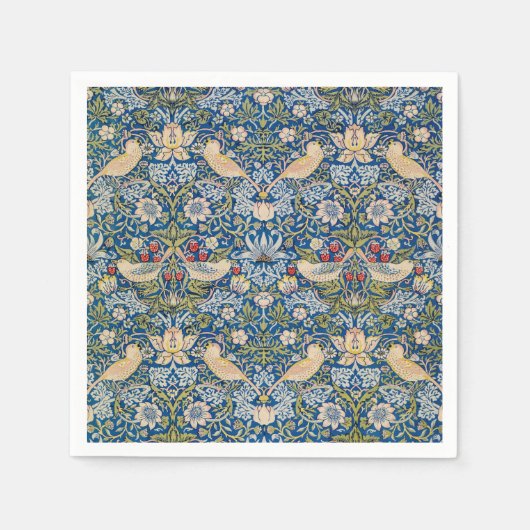 Bird Art Nouveau Design servetten (Voorkant)