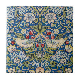 Bird Art Nouveau Design Tegeltje