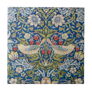 Bird Art Nouveau Design Tegeltje
