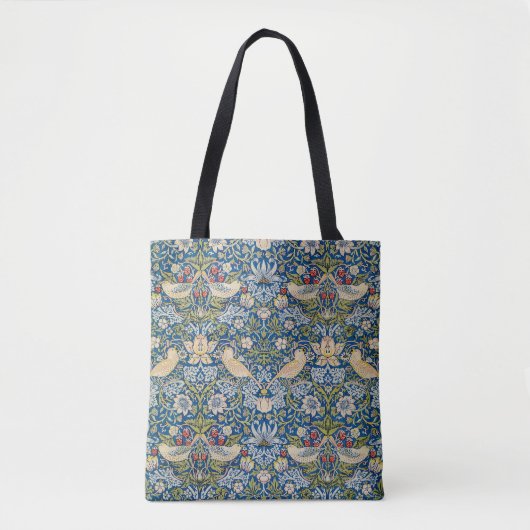 Bird Art Nouveau Design Tote Bag (Voorkant)