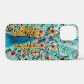 Bird Art Peafowl Peacock Feathers Case-Mate iPhone Case (Achterkant (horizontaal))