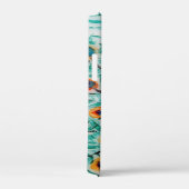 Bird Art Peafowl Peacock Feathers Case-Mate iPhone Case (Achterkant / Rechts)