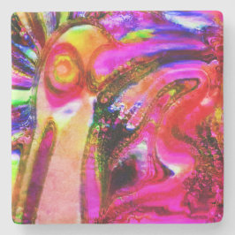 Bird Art Stenen Onderzetter