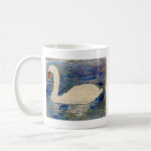 Bird Art Swan Reflections Koffiemok (Links)