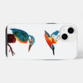 BIrd Art Two Kingfishers iPhone Hoesje (Achterkant horizontaal)