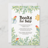 Bird Baby shower Book Request Enclosure Card Kaart (Voorkant)