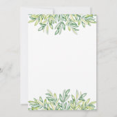 Bird Baby shower Book Request Enclosure Card Kaart (Achterkant)