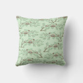 Bird Baby shower Spring Kussen (Achterkant)