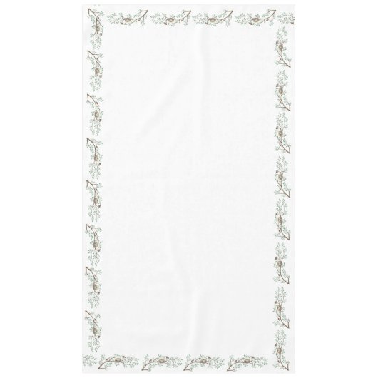 Bird Baby shower Spring Tafelkleed (Voorkant)