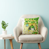 Bird Barber Kussen (Stoel)