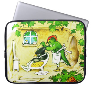 Bird Barber Laptop Sleeve