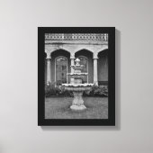 Bird Bath Canvas Afdruk (Voorkant)