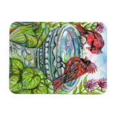 Bird Bath Magneet (Horizontaal)
