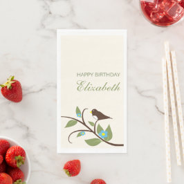 Bird Birthday Servet