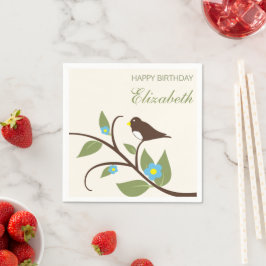 Bird Birthday Servet