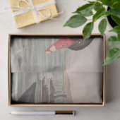 Bird Black Swan Ephemera Decoupage Tissuepapier (Geschenk)